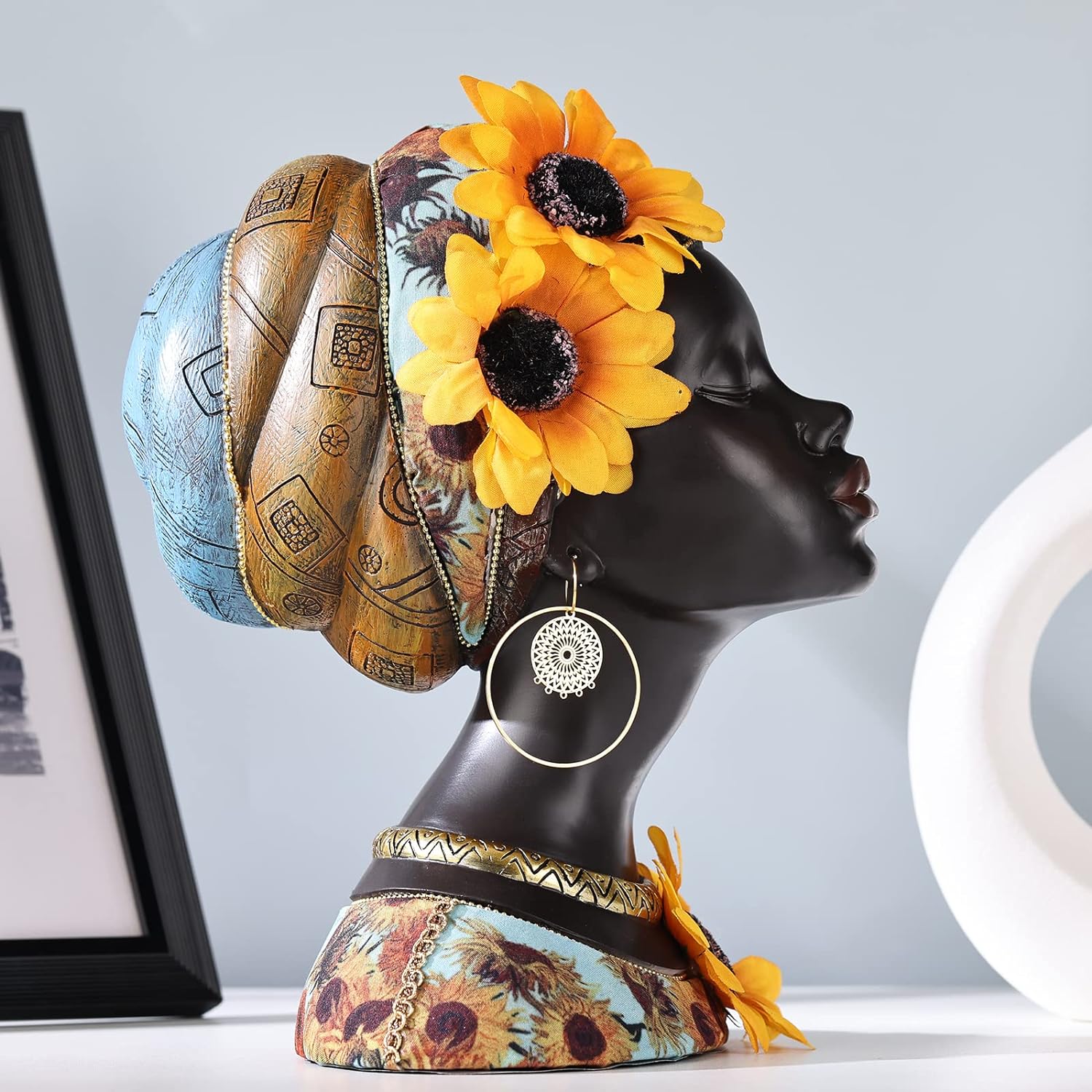 GoldenSunflower Sculpture
