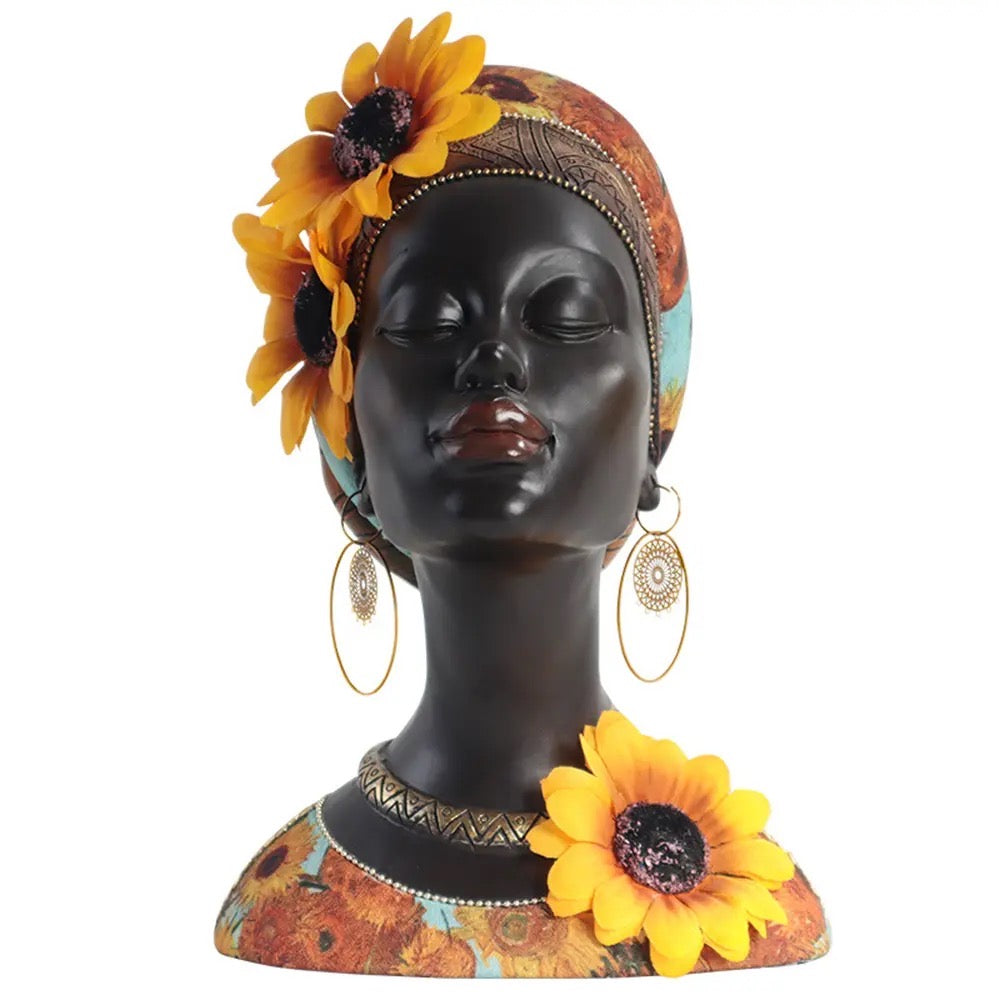 GoldenSunflower Sculpture